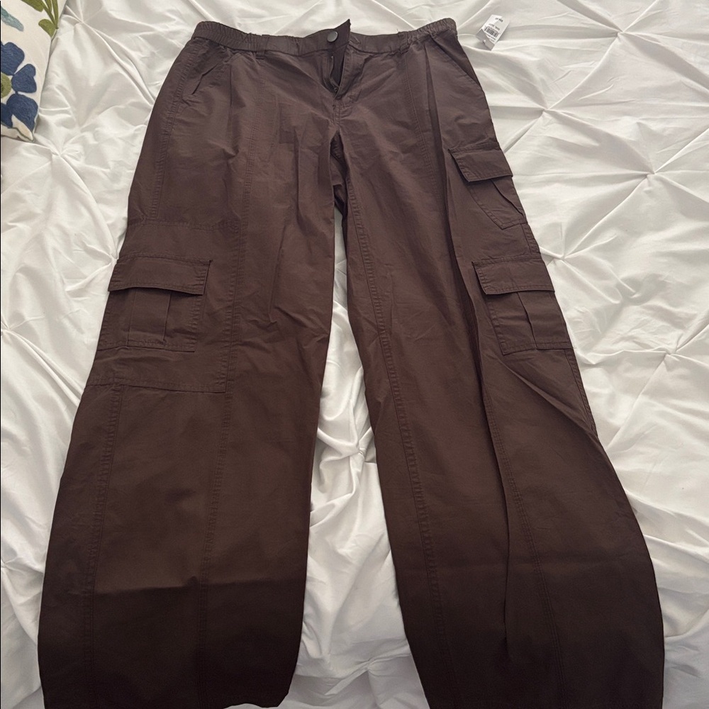 PacSun Brown Wide Leg Pants
